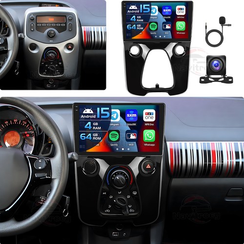 Autoradio 64gb android - 4+64gb, 15